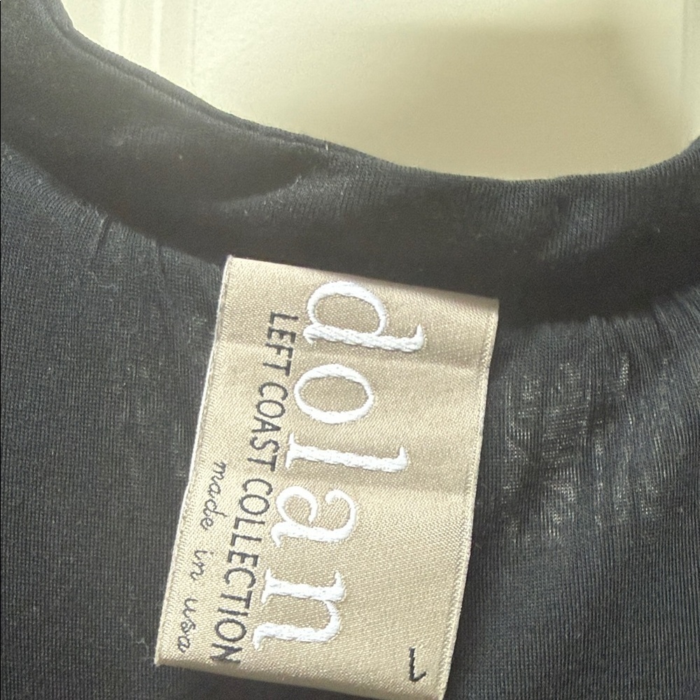 Anthropologie Dolan Elegant Black Sleeveless Blouse - Picture 2 of 2